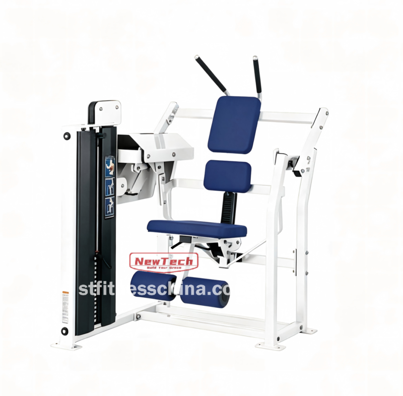 ST-MTS 10 Iso-Lateral Abdominal Crunch - MTS - newtechgymequipment.com