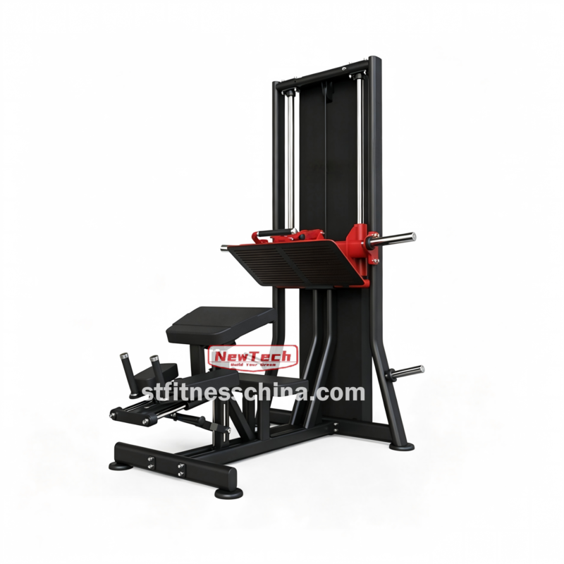 NT-WH 11 Max Glute Kickback Pro - WH - newtechgymequipment.com