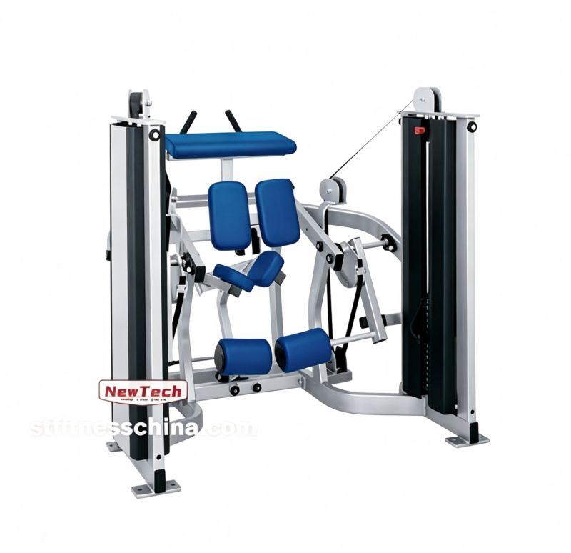 ST-MTS 12 Iso-Lateral Kneeling Leg Curl - MTS - newtechgymequipment.com