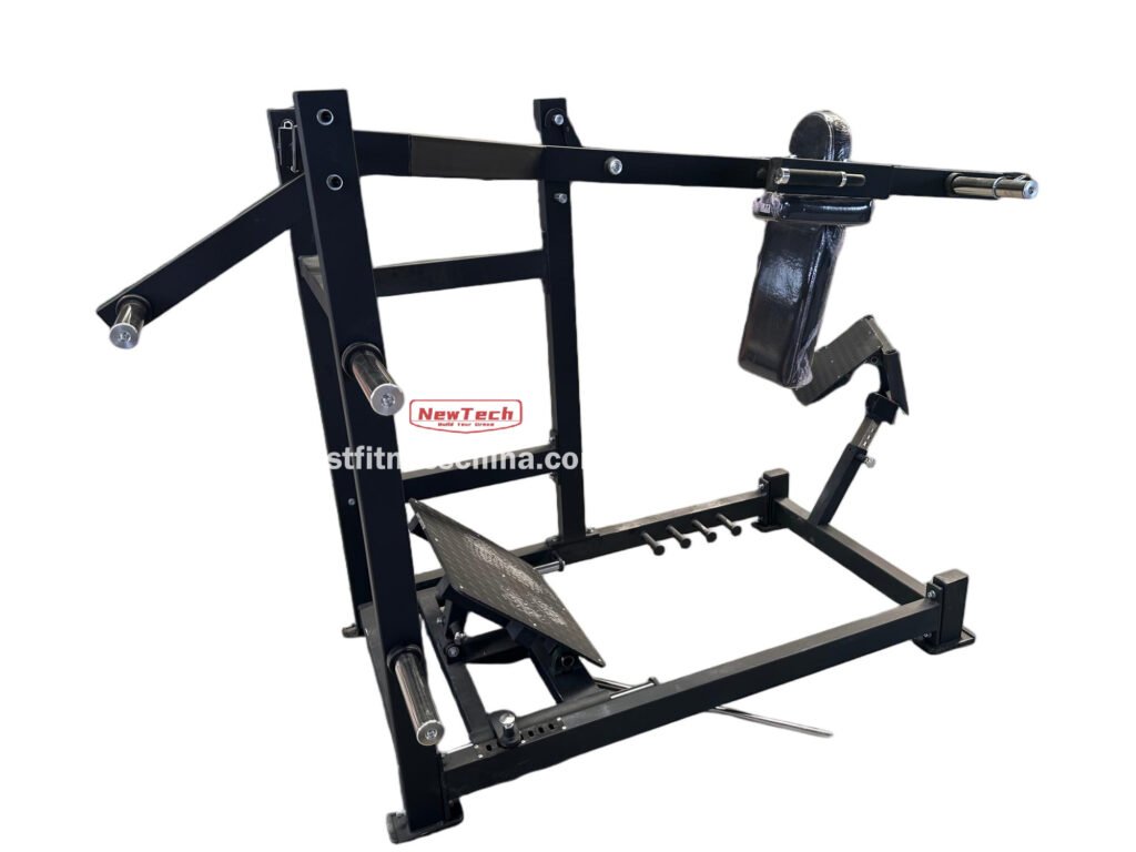 NT-WH 02 Pendulum Squat - WH - newtechgymequipment.com