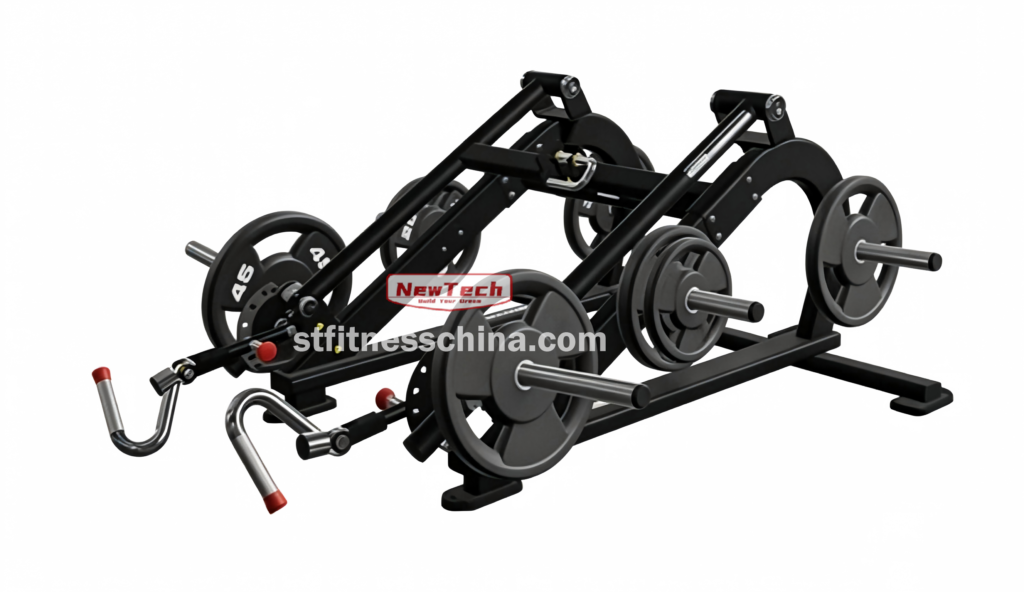 NT-CS 07 Leverage Deadlift Shrug - CS - newtechgymequipment.com