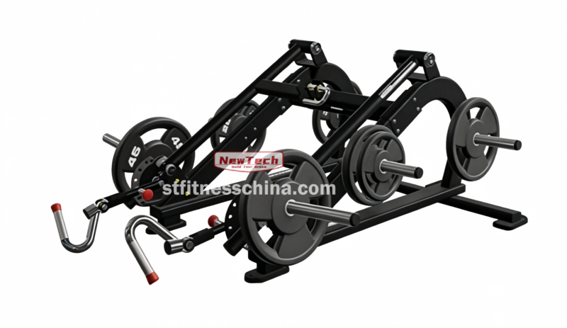 NT-CS 07 Leverage Deadlift Shrug - CS - newtechgymequipment.com