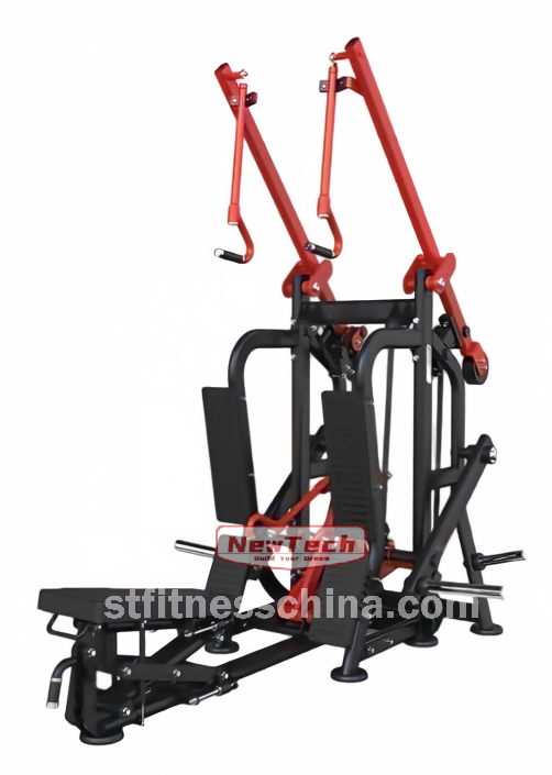NT-WH 09 Lat Pulldown & Long Row Superset - WH - newtechgymequipment.com