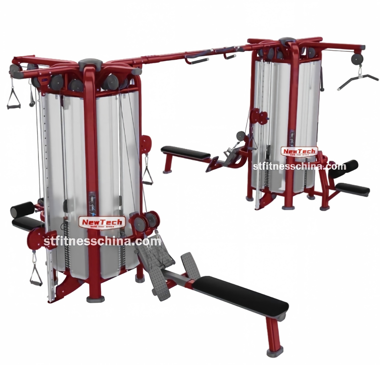 ST-LJ 01 Multi Jungle 8 Station - LJ - newtechgymequipment.com