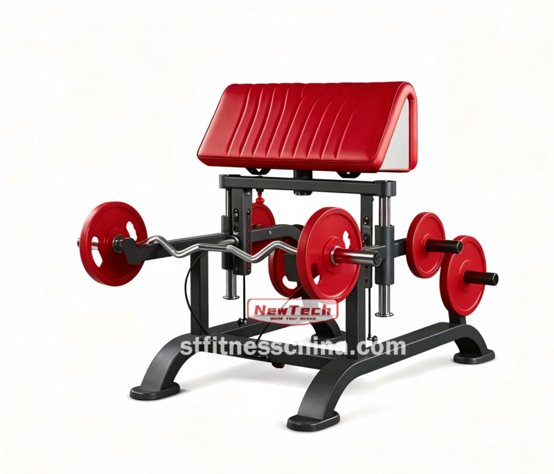 NT-PN 15 Adjustable Standing Curl Bench - PN - newtechgym...